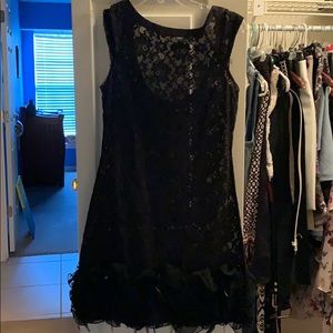 Elegant little black dress